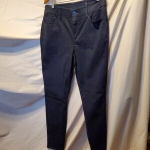 Chico's Black Wash Jeans SZ MD